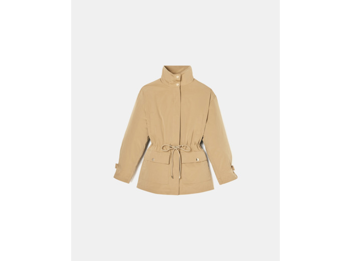 Trench ajustable beige