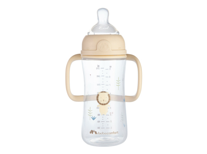 Biberon 270 ml  avec anse Blanc