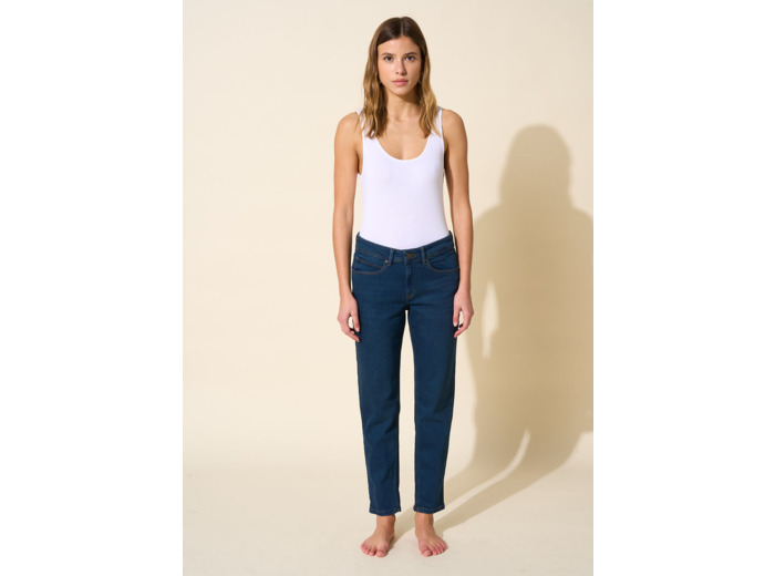 Jean boyfriend à cinq poches