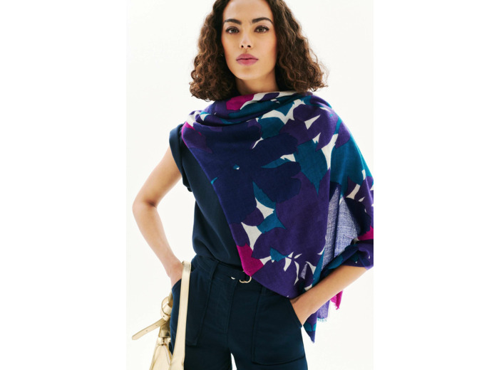 Foulard lauriane 100% laine