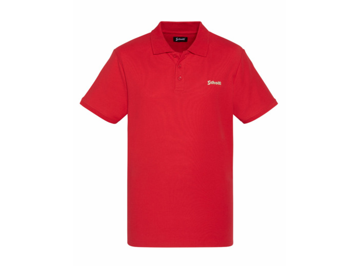 Polo 3 boutons à logo brodé PS0022