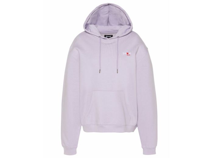 Sweat femme brodé logo cœur SWHBRODEDW SCHOTT
