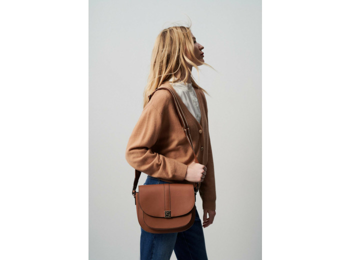 Sac sierra en cuir naturel