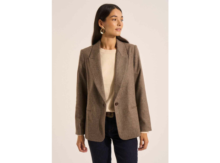Veste à chevrons