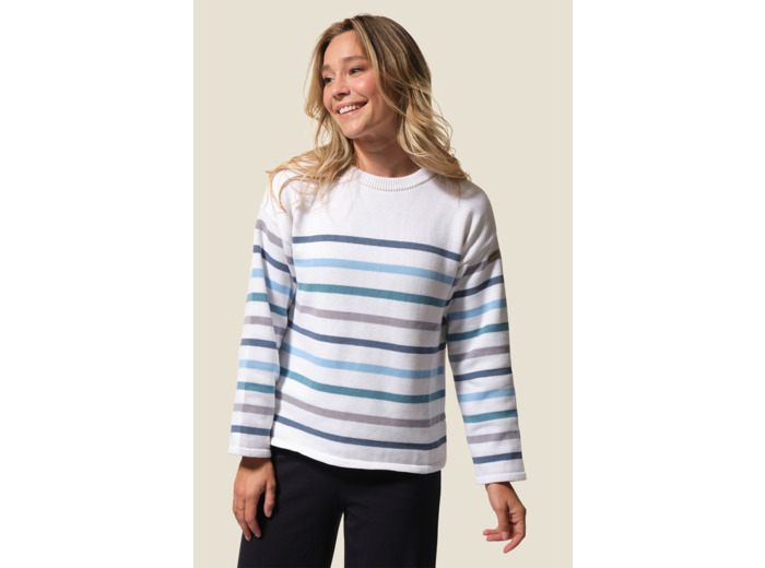 Pull femme rayé Heloise