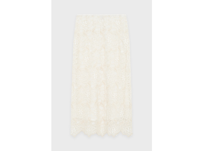 Jupe midi en dentelle - VALEN