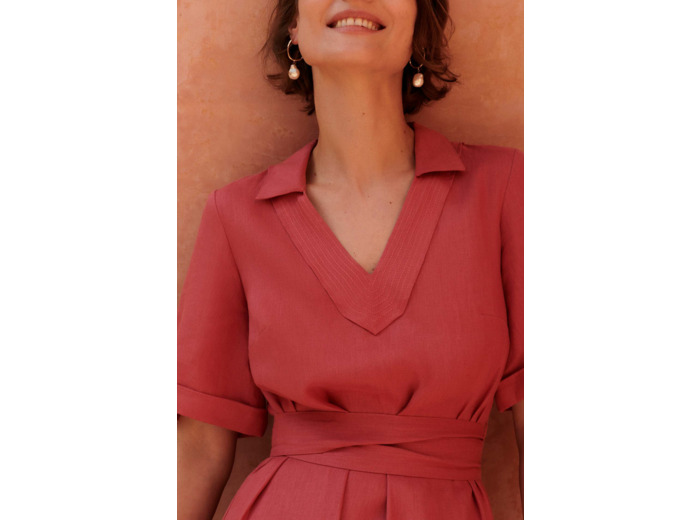 Robe relisa2 100% lin