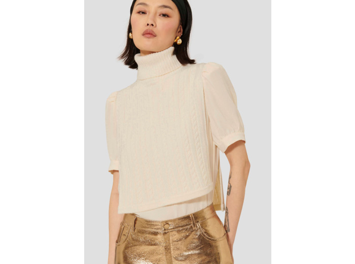 Col Angele Ecru en 0