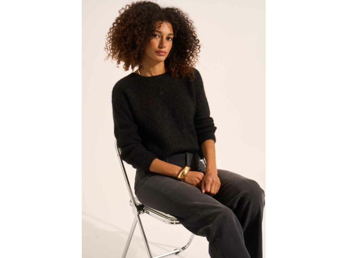Gilet maille scintillante