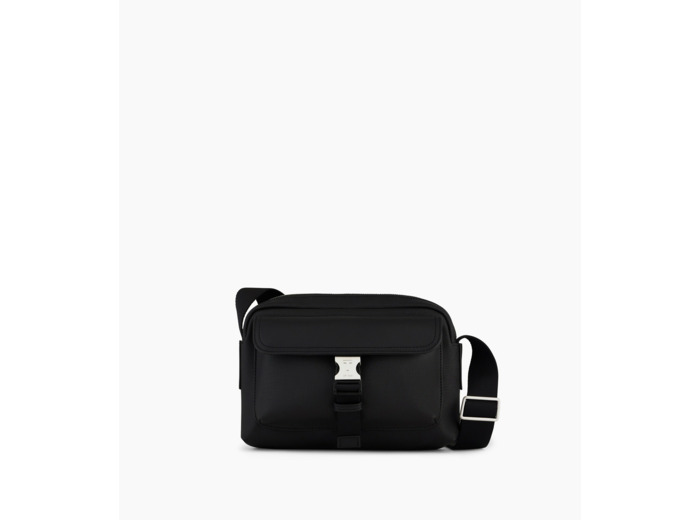 Petit sac bandoulière Maurice en toile enduite