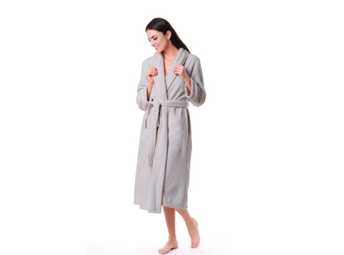 Peignoir DODO MINERAL - Coloris GRIS CLAIR