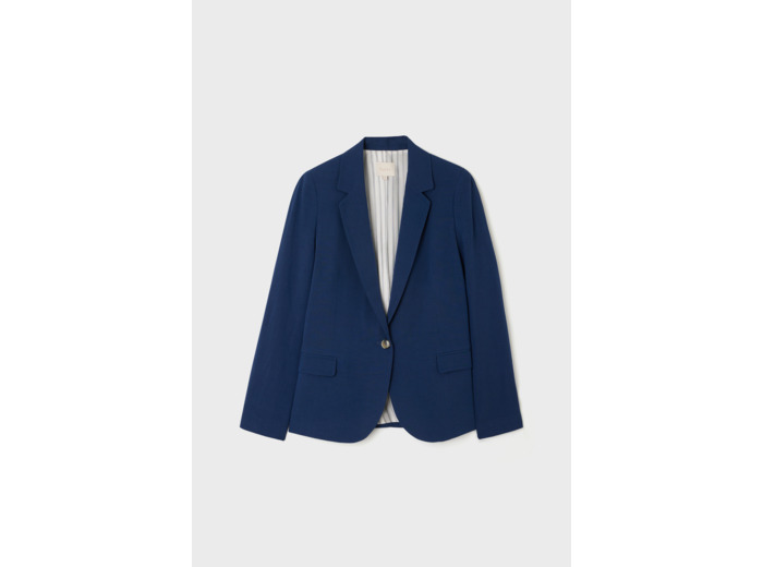 Veste de tailleur en lin mélangé - VITALY