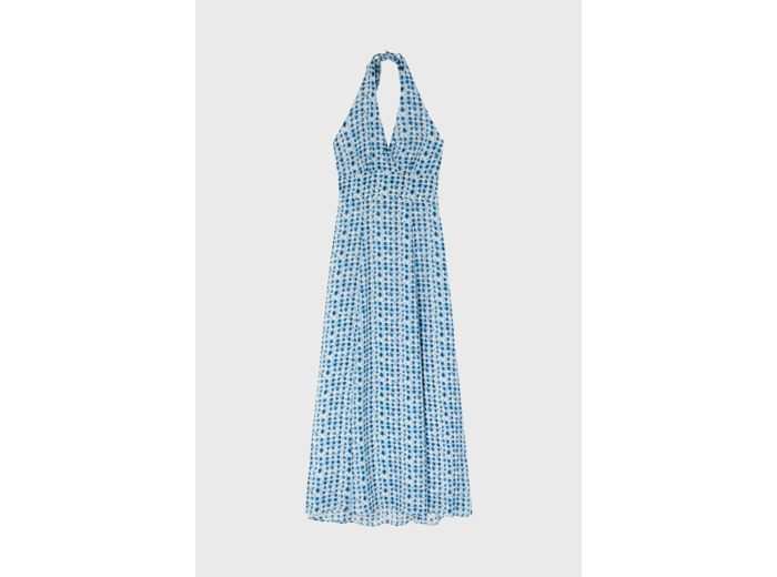 Robe longue dos nu imprimée - ESMA