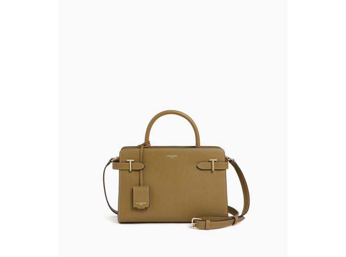 Sac à main moyen modèle Emilie en cuir signature T