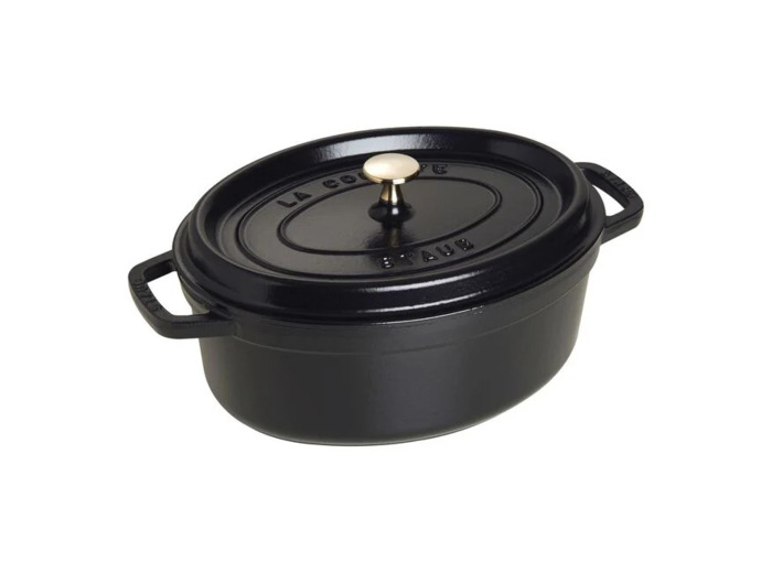 COCOTTE OVALE 29cm 4.2L Noir mat