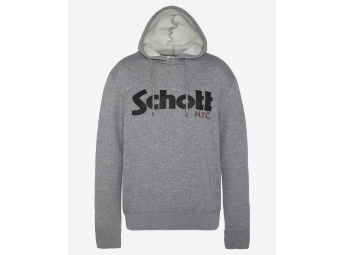 Sweat à capuche logo SWHOOD SCHOTT