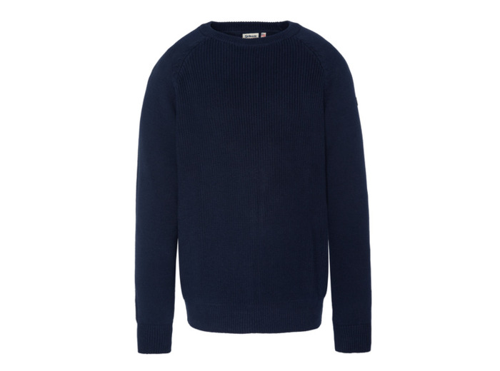 Pull Schott col rond NYC PLALI2 SCHOTT