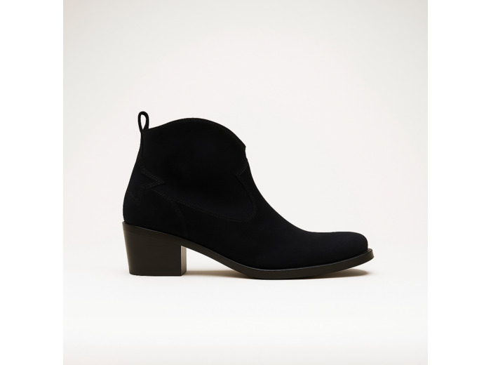 Bottines hiver Femme April Bleu Marine