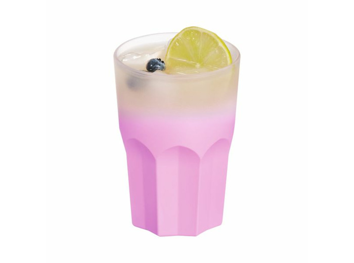 Gobelet haut 40cl parme Summer Pop