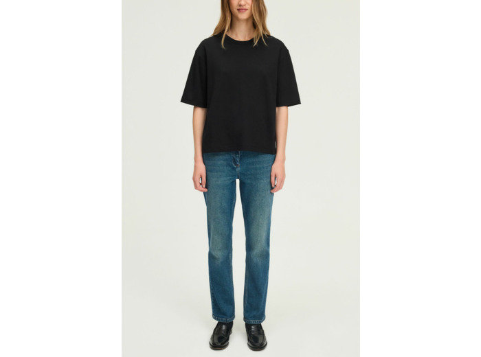 T-shirt col rond en coton - HEVA