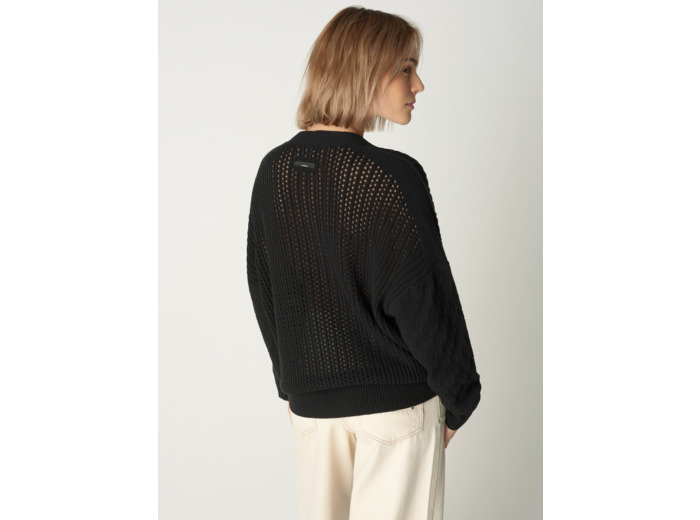 Cardigan liuba fusain