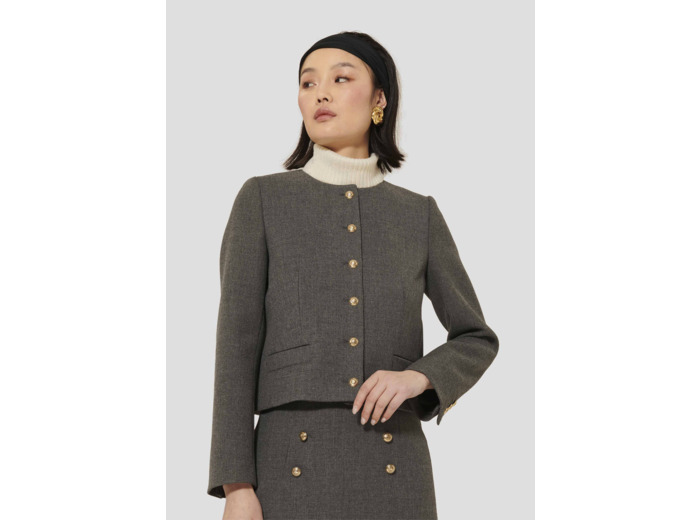 Veste Vesna Gris en Polyester