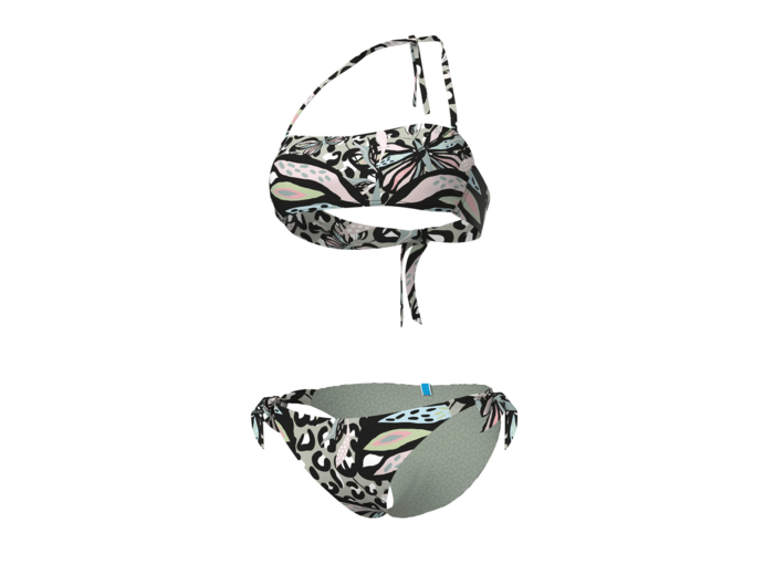 Bikini bandeau arena Water Print pour femmes
