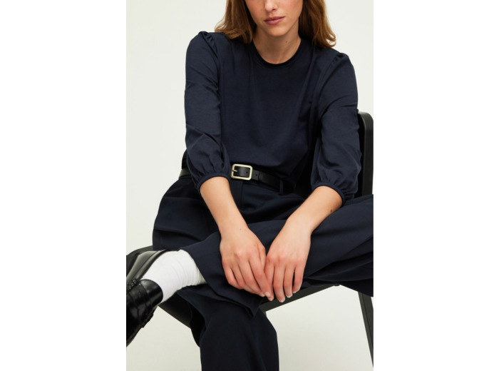 T-shirt manches longues en coton mélangé - AZLIS