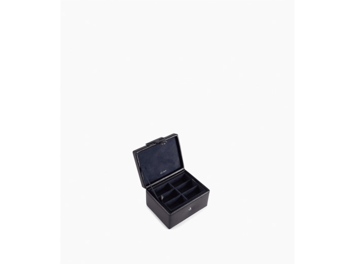 Coffret boutons de manchettes en cuir