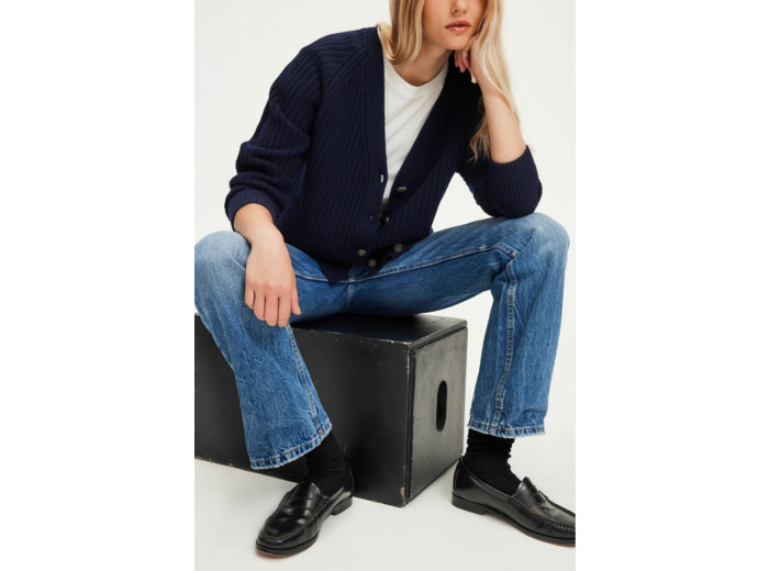 Gilet à boutons en strass - JAYDA