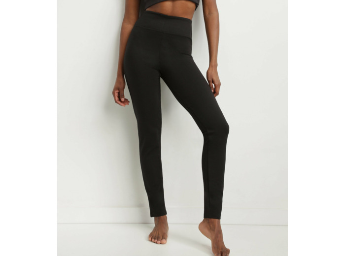 Legging pour femme Noir effet galbant Dim Relax & Go