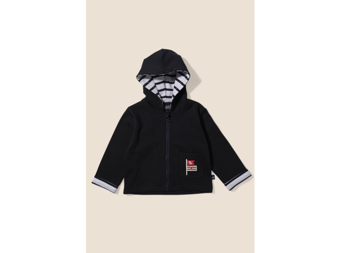 Veste bébé garçon zippée Cappy