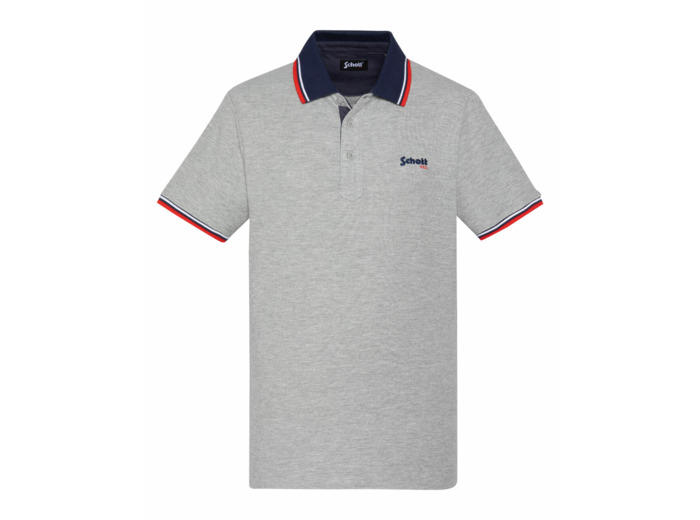 Polo 3 boutons PSHARBOUR SCHOTT