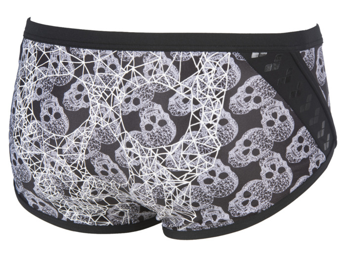 Short de bain taille basse arena Crazy Pop Skulls pour hommes