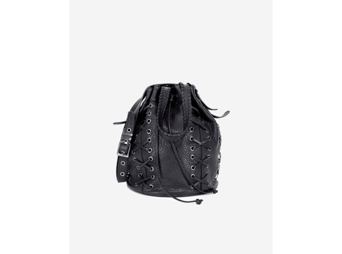 Sac Seau Héritage En Cuir black