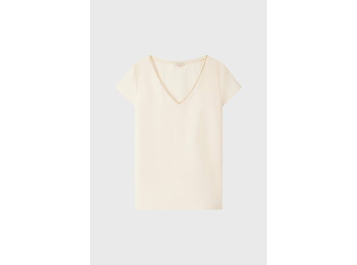 Top col V lurex - ANAELE