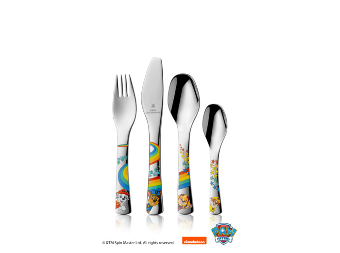 Couverts enfants Pat'Patrouille Set 4 pièces