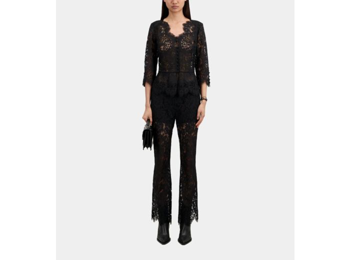 Top Noir En Dentelle black