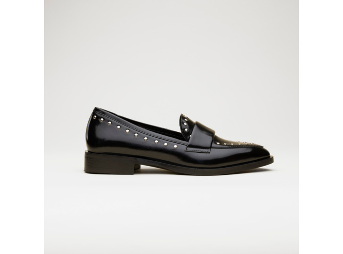 Mocassins Femme Moda Noir