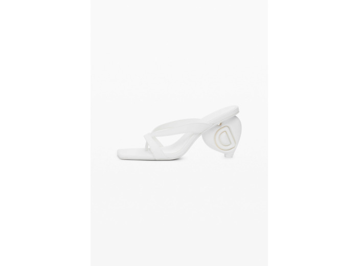 Sandales À Talon En Nylon – Femme