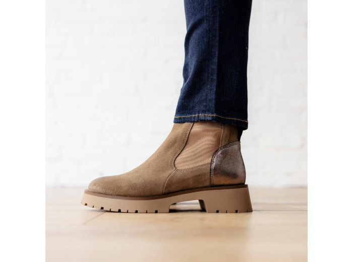 Boots Femme Notta Taupe