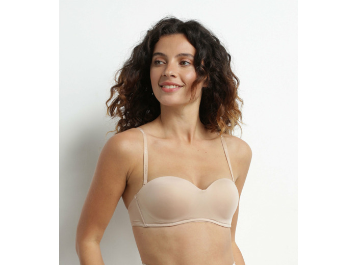 Soutien-gorge bandeau sans armatures new skin InvisiFree de Dim