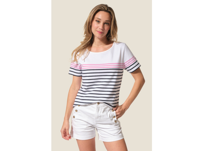 Tee-shirt femme manches courtes Azari