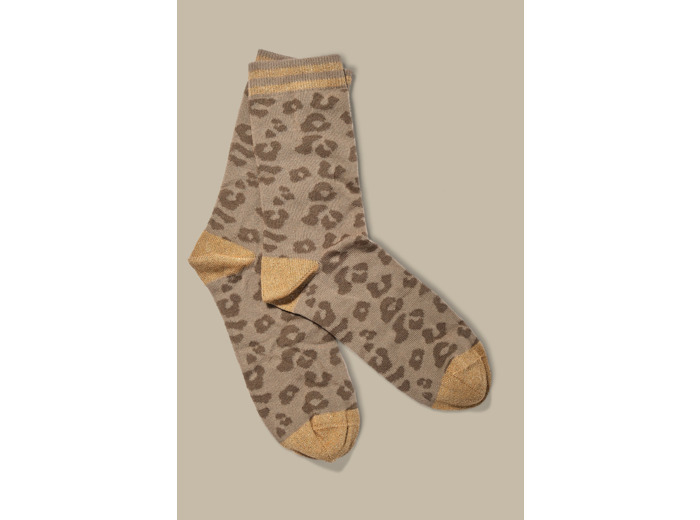 Chaussettes léopard enfant