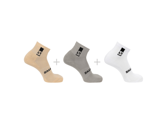 Everyday Ankle 3-Pack Vanilla Ice Metal Hazelnut