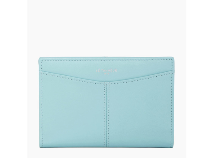 Porte passeport Charlotte en cuir lisse