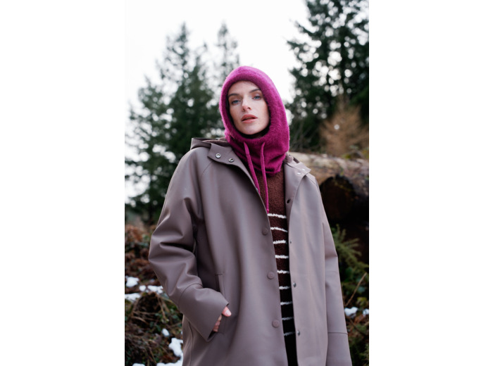 Cagoule femme en maille Suzi