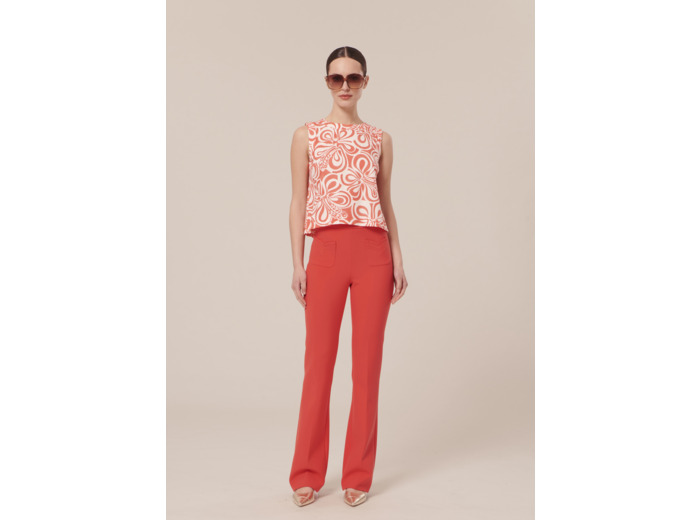 Pantalon Phoenix Corail en Polyester