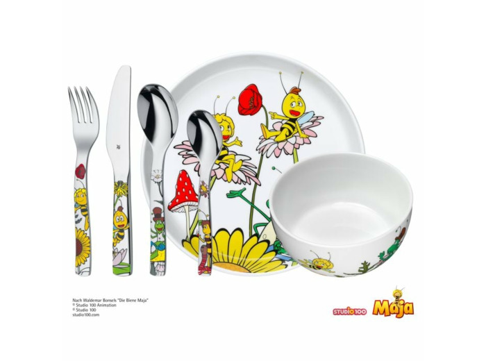 Service de table pour enfants Maya l'abeille 6 pièces