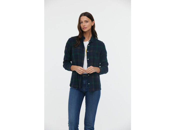 Chemise flanelle à carreaux